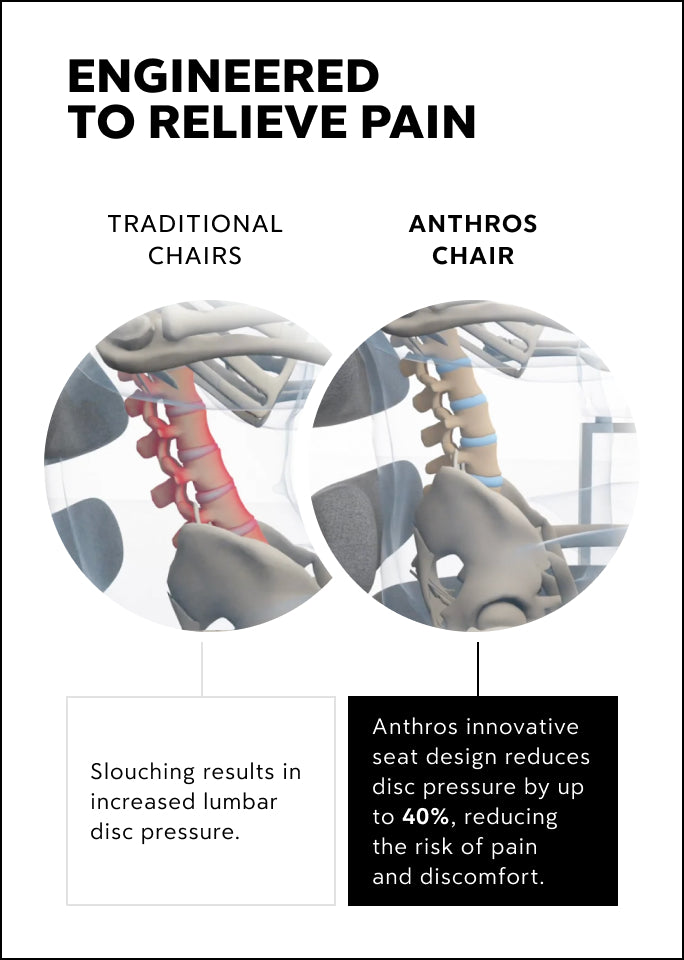 Anthros Chair - Quartz Ivory Natural Oak 4 Spoke