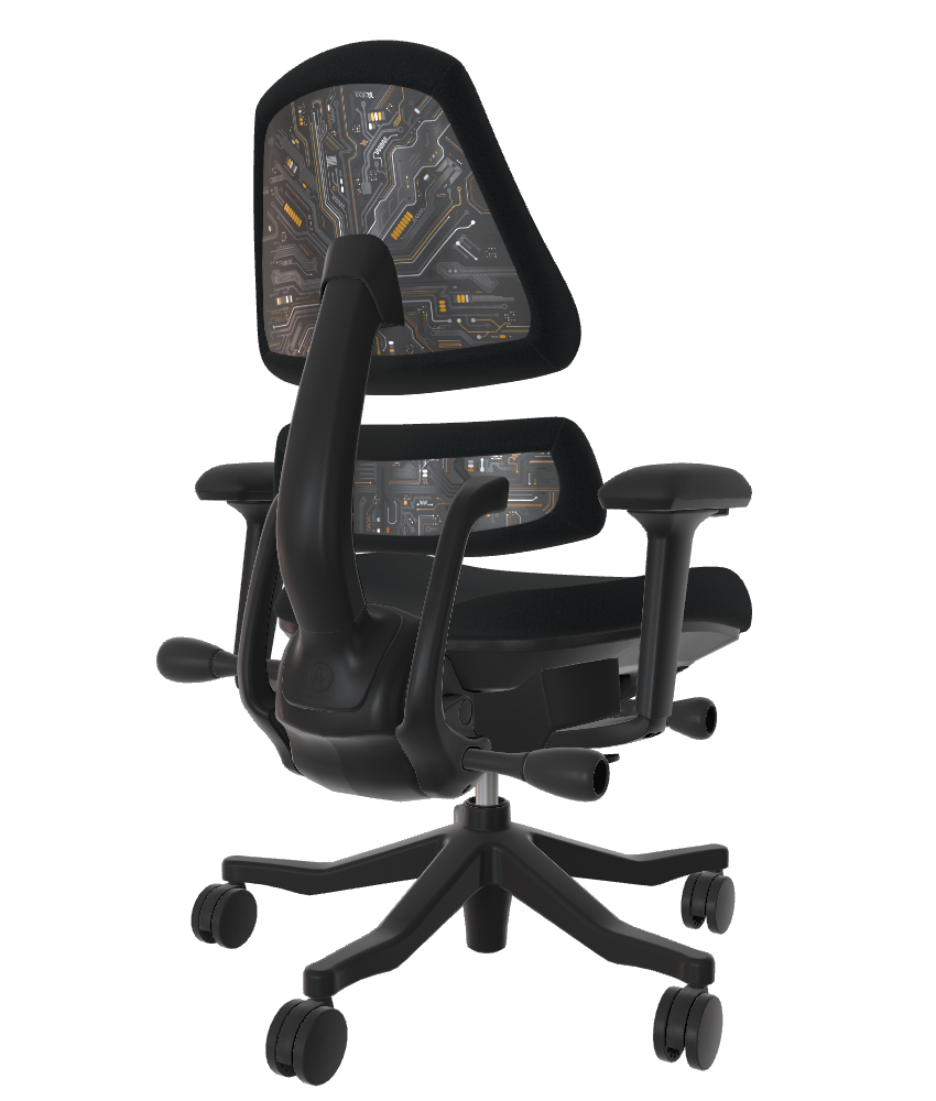 Open Box V2 - Onyx Onyx Athlon Circuit Black 5 Spoke w Arms - 14578, 14441