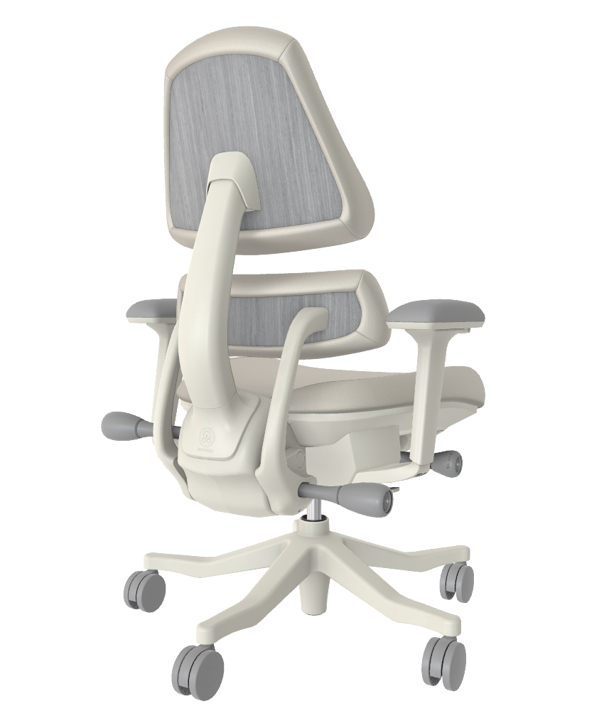 Open Box V2 - Quartz Ivory Athlon Grey Oak 5 Spoke w Arms - 12377