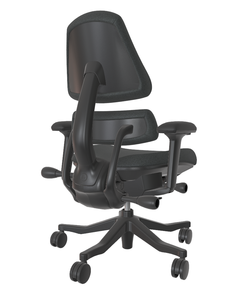 Open Box V2 - Onyx Steel Athlon Standard Black 5 Spoke w Arms - 16387