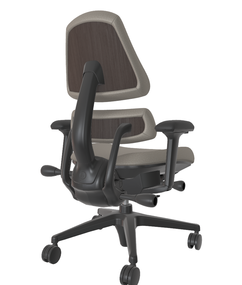 Open Box V2 - Onyx Dune Athlon Walnut 4 Spoke w Arms - 13361