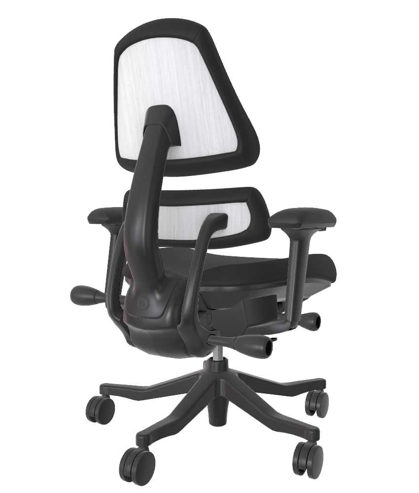 Open Box V2 - Onyx Onyx Port Ivory Oak 5 Spoke w Arms - 13124