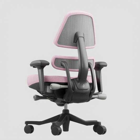 Anthros Chair - Onyx Grey Oak Pink