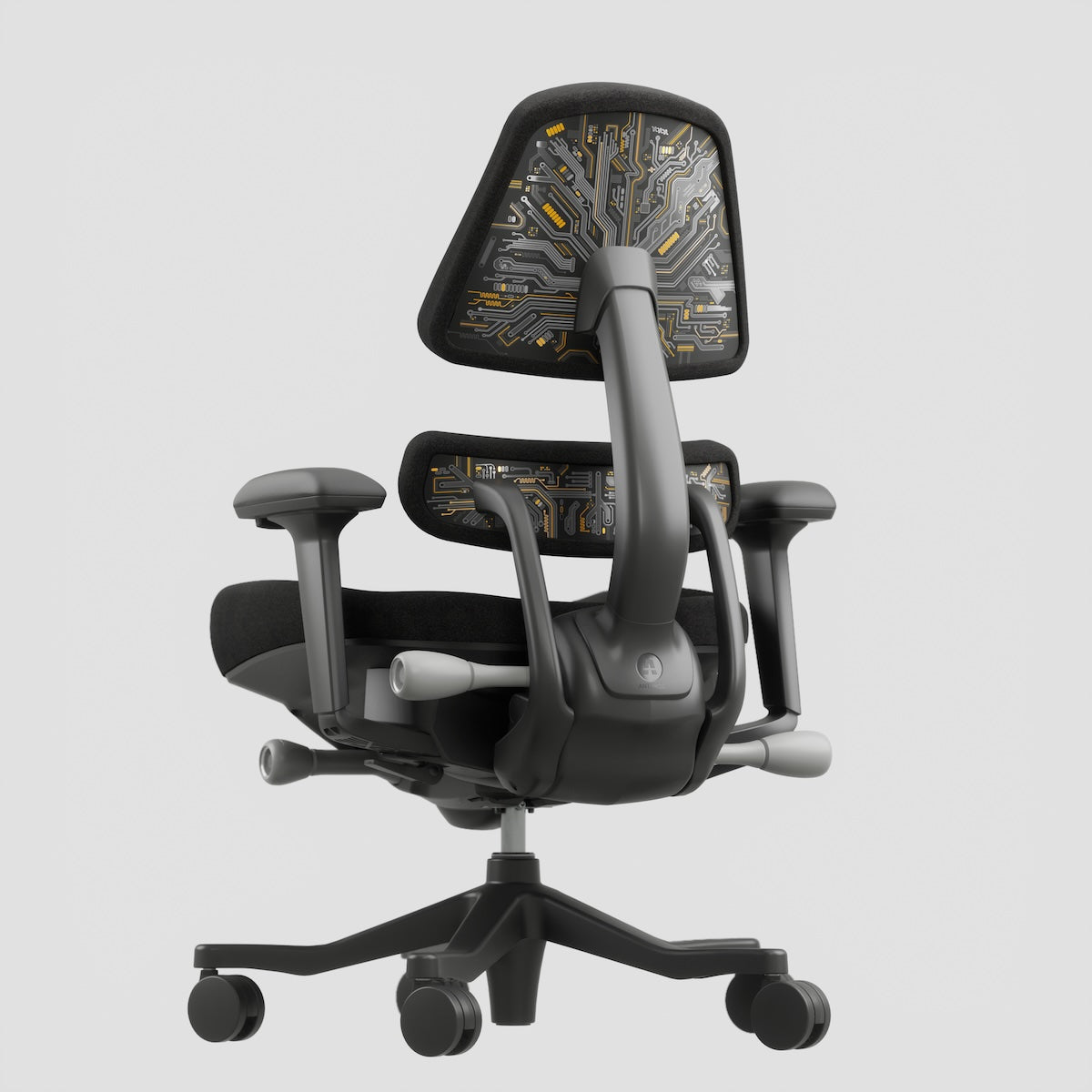 Anthros Chair - Onyx Circuit NO FootRest