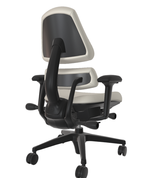 Open Box V2 - Onyx Ivory Athlon Standard Black 4 Spoke w Arms - 10562