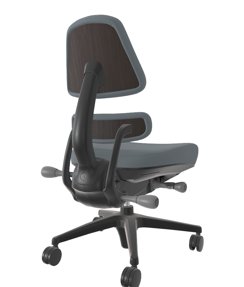 Refurbished - Onyx Steel Port Walnut 4 Spoke - 7914