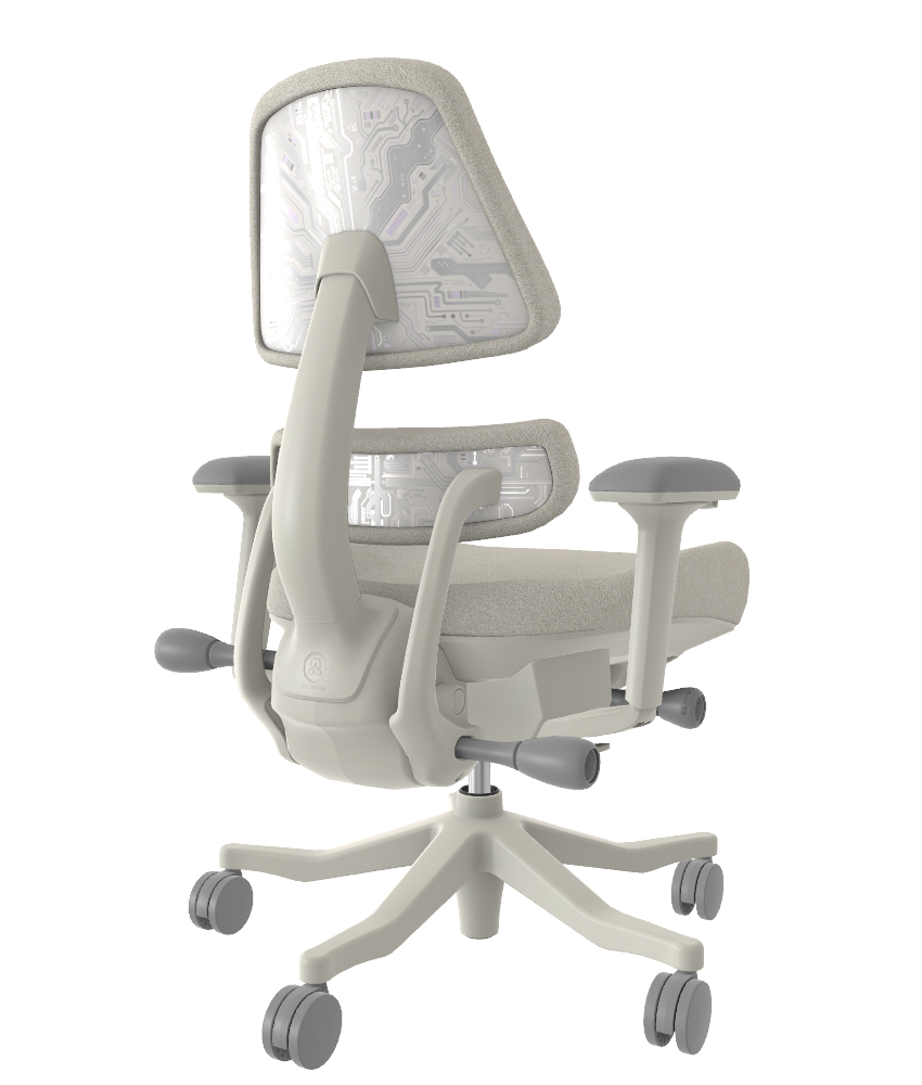 Refurbished - Quartz Ivory Boucle Circuit White 5 Spoke w/ Arms - 6944