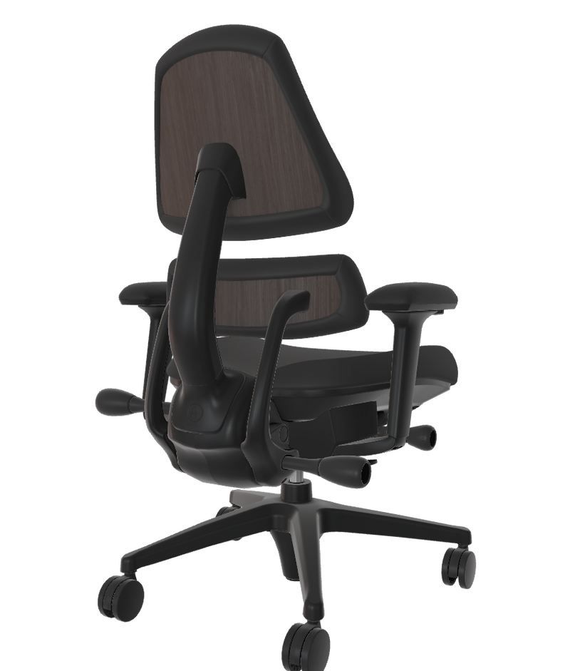 Anthros Chair - Onyx Walnut 4 Spoke