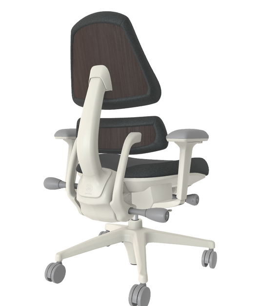 Open Box V2 - Quartz Steel Athlon Walnut 4 Spoke w/ Arms - 10163