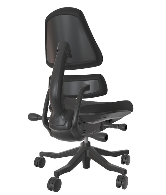 Open Box V2 - Onyx Onyx Athlon Standard Black 5 Spoke No Arms - 14340