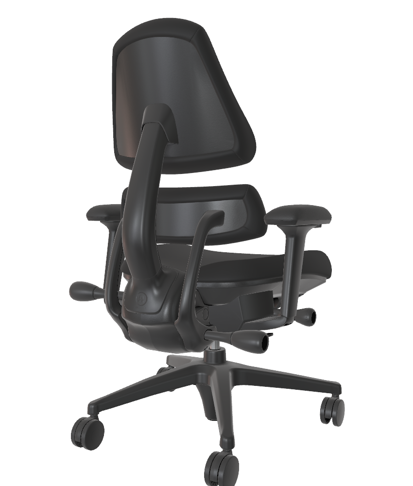 Open Box V2 - Onyx Onyx Port Standard Black 4 Spoke w Arms - 12762