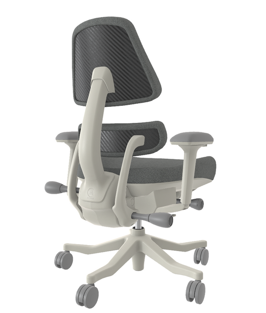 Open Box V1 - Quartz Steel Boucle Carbon Fiber 5 Spoke w/ Arms - 9790