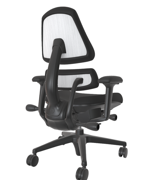 Open Box V2 - Onyx Onyx Athlon Ivory Oak 4 Spoke w/ Arms - 13433